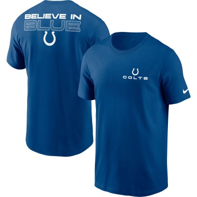 Indianapolis Colts Nike Royal Local Phrase T-Shirt