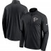 Кофта на короткой молнии Atlanta Falcons Nike Black Pacer Performance