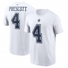 Футболка Dak Prescott Dallas Cowboys Nike - White