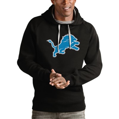 Толстовка Detroit Lions Antigua Victory - Black