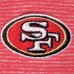 Поло San Francisco 49ers Vineyard Vines Destin Stripe Sankaty - Scarlet