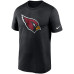 Футболка Arizona Cardinals Nike Black Logo Essential Legend Performance