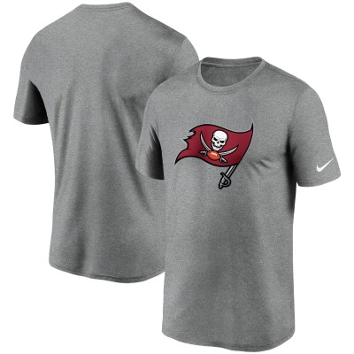 Футболка Tampa Bay Buccaneers Nike Logo Essential Legend Performance - Heathered Pewter