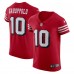 Поло Игровая джерси Jimmy Garoppolo San Francisco 49ers Nike Alternate Vapor Elite - Scarlet