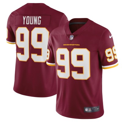 Игровая джерси Chase Young Washington Football Team Nike Vapor Limited - Burgundy