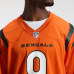 Джерси Cincinnati Bengals Joe Burrow Nike Orange Alternate Game