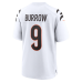 Джерси Cincinnati Bengals Joe Burrow Nike White Game