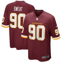 Игровая джерси Montez Sweat Washington Football Team Nike Game - Burgundy