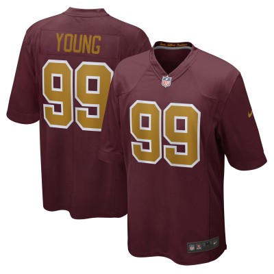 Игровая джерси Chase Young Washington Football Team Nike Alternate Game - Burgundy