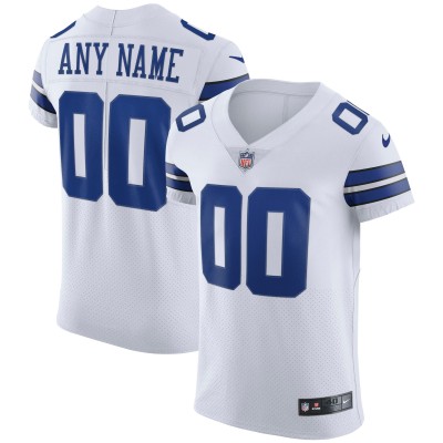 Именная игровая джерси Dallas Cowboys Nike Vapor Elite - White