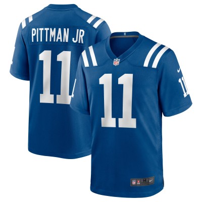 Игровая джерси Michael Pittman Jr. Indianapolis Colts Nike - Royal