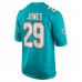 Игровая джерси Brandon Jones Miami Dolphins Nike Team Game - Aqua