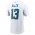 Футболка Keenan Allen Los Angeles Chargers Nike - White
