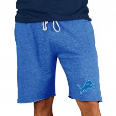 Detroit Lions Concepts Sport Mainstream Terry Shorts - Blue