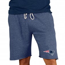 New England Patriots Concepts Sport Mainstream Terry Shorts - Navy