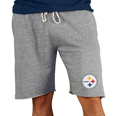 Шорты Pittsburgh Steelers Concepts Sport Mainstream - Gray