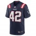 Игровая джерси J.J. Taylor New England Patriots Nike Team - Navy