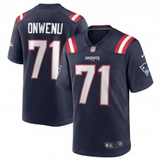 Игровая джерси Mike Onwenu New England Patriots Nike Team - Navy