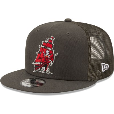 Бейсболка Tampa Bay Buccaneers New Era Classic Trucker 9FIFTY - Pewter