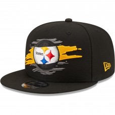 Бейсболка Pittsburgh Steelers New Era Logo Tear 9FIFTY - Black
