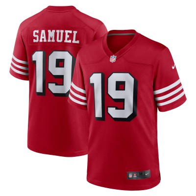 Игровая джерси Deebo Samuel San Francisco 49ers Nike Alternate Player Game - Scarlet