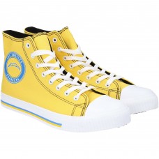 Los Angeles Chargers FOCO High Top Canvas Sneakers