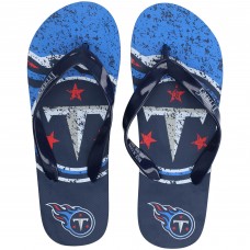 Tennessee Titans FOCO Big Logo Flip-Flops