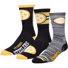 Носки 3 пары Pittsburgh Steelers For Bare Feet Stimulus