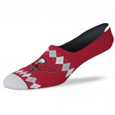 Носки Tampa Bay Buccaneers For Bare Feet Womens Micro Argyle No-Show