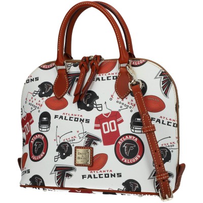 Atlanta Falcons Dooney & Bourke Womens Gameday Zip Zip Satchel