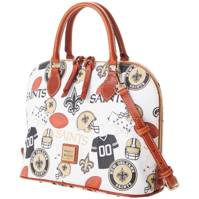 WoDooney & Bourke New Orleans Saints Gameday Zip Zip Satchel