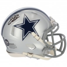 Autographed Dallas Cowboys Emmitt Smith Fanatics Authentic Riddell Speed Mini Helmet