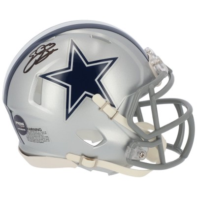 Autographed Dallas Cowboys Emmitt Smith Fanatics Authentic Riddell Speed Mini Helmet