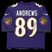 Джерси с автографом Baltimore Ravens Mark Andrews Fanatics Authentic Nike Purple Limited