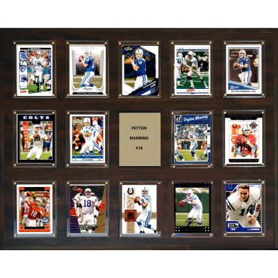 Indianapolis Colts Peyton Manning 16 x 20 Plaque