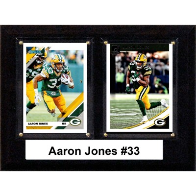 Green Bay Packers Aaron Jones 6 x 8 Plaque