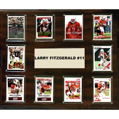 Arizona Cardinals Larry Fitzgerald 15 x 18 Plaque