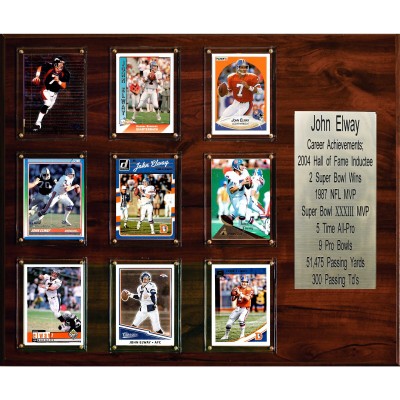 Denver Broncos John Elway 15 x 18 Plaque