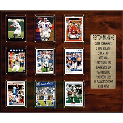 Indianapolis Colts Peyton Manning 15 x 18 Plaque
