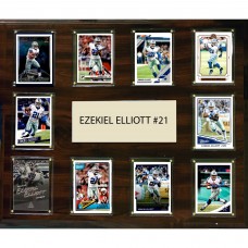 Dallas Cowboys Ezekiel Elliott 15 x 18 Plaque