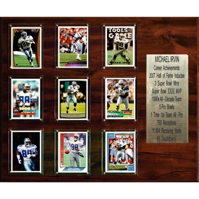 Dallas Cowboys Michael Irvin 15 x 18 Plaque