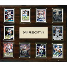 Dallas Cowboys Dak Prescott 15 x 18 Plaque