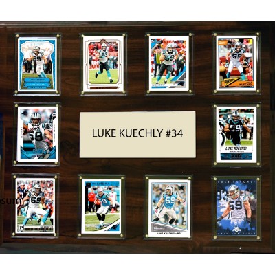 Carolina Panthers Luke Kuechly 15 x 18 Plaque
