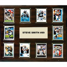 Carolina Panthers Steve Smith 15 x 18 Plaque