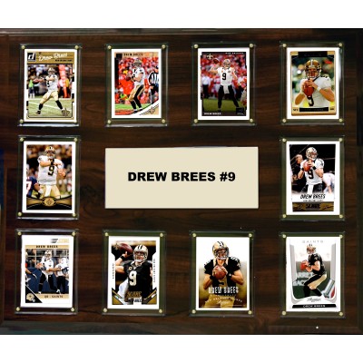 New Orleans Saints Drew Brees 15 x 18 Plaque