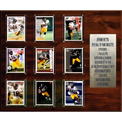 Jerome Bettis Pittsburgh Steelers 15 x 18 Plaque