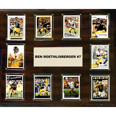 Ben Roethlisberger Pittsburgh Steelers 15 x 18 Plaque
