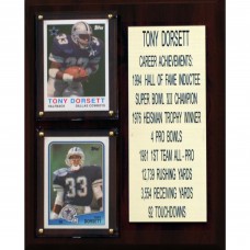 Dallas Cowboys Tony Dorsett 8 x 10 Plaque