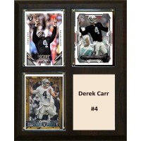 Las Vegas Raiders Derek Carr 8 x 10 Plaque
