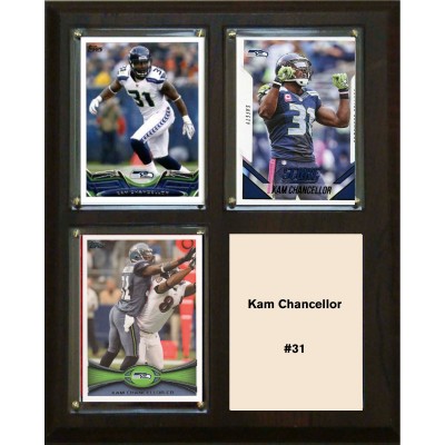 Seattle Seahawks Kam Chancellor 8 x 10 Plaque